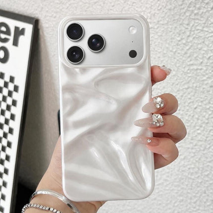 Water Ripple Electroplating Paint TPU Phone Case, For iPhone 17 Pro Max, For iPhone 17 Pro