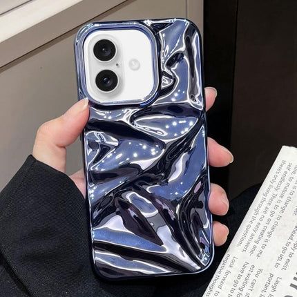 Water Ripple Electroplating Paint TPU Phone Case, For iPhone 17, For iPhone 16 Pro Max