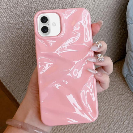 Water Ripple Electroplating Paint TPU Phone Case, For iPhone 17, For iPhone 16 Pro Max