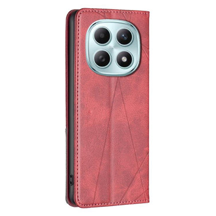 Rhombus Texture Magnetic Leather Phone Case, For Redmi Note 15 5G Global 164mm, For Redmi K90 Pro Max/Poco F8 Ultra, For Redmi Note 15 Pro 4G Global 163.2mm, For Redmi K90 / Poco F8 Pro 5G
