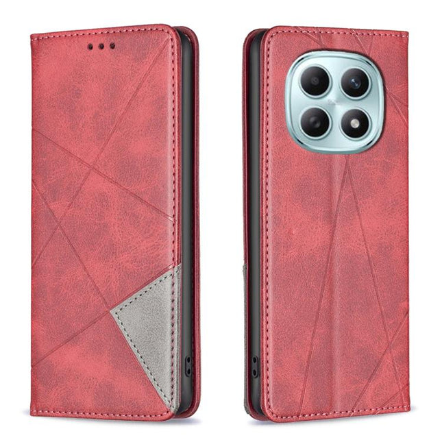 Rhombus Texture Magnetic Leather Phone Case, For Redmi Note 15 5G Global 164mm, For Redmi K90 Pro Max/Poco F8 Ultra, For Redmi Note 15 Pro 4G Global 163.2mm, For Redmi K90 / Poco F8 Pro 5G