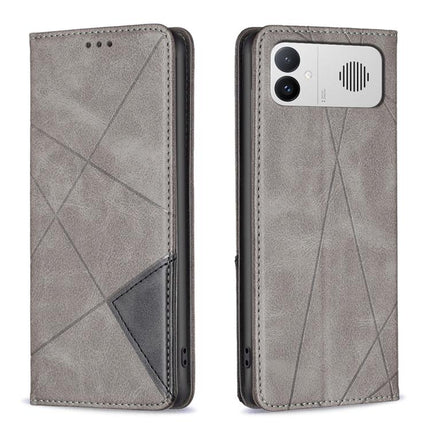 Rhombus Texture Magnetic Leather Phone Case, For Redmi Note 17 Pro+ 5G Global 163mm, For Redmi 17 4G/5G Global 171mm, For Redmi Note 17 4G Global 171mm, For Redmi K90 Max 5G