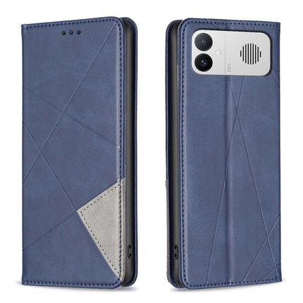 Rhombus Texture Magnetic Leather Phone Case, For Redmi Note 17 Pro+ 5G Global 163mm, For Redmi 17 4G/5G Global 171mm, For Redmi Note 17 4G Global 171mm, For Redmi K90 Max 5G