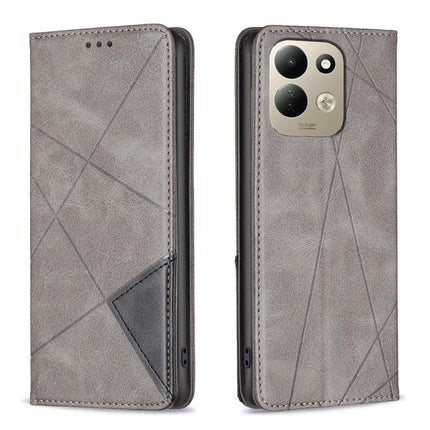 Rhombus Texture Magnetic Leather Phone Case, For Redmi Note 17 Pro+ 5G Global 163mm, For Redmi 17 4G/5G Global 171mm, For Redmi Note 17 4G Global 171mm, For Redmi K90 Max 5G