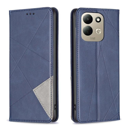 Rhombus Texture Magnetic Leather Phone Case, For Redmi Note 17 Pro+ 5G Global 163mm, For Redmi 17 4G/5G Global 171mm, For Redmi Note 17 4G Global 171mm, For Redmi K90 Max 5G