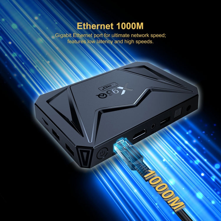 X96Q Pro+ Cortex-A55 Android 14 Octa-core CPU 4K HD Internet Set-top Box, 2GB+16GB, 4GB+32GB