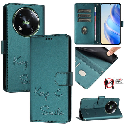 Smile Embossing RFID Leather Phone Case, For itel A23 Pro / A17, For itel P55 5G, For itel RS4 S666LN, For itel S24