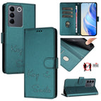 For vivo V27E 4G Global / Peacock Green