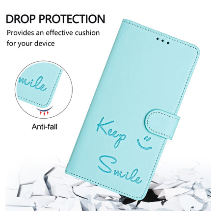 Smile Embossing RFID Leather Phone Case, For vivo Y30 4G Global, For vivo Y19 / U3 / Y5S / Z5i / U20, For vivo Y17 / Y15 / Y12 / Y11, For vivo Y35 4G Global