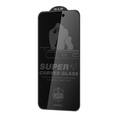 WK WTP-092 King Kong 6D Curved 28 Degree Privacy Tempered Glass Film, For iPhone 16 Pro Max, For iPhone 16 Pro, For iPhone 16 Plus / 15 Plus, For iPhone 16 / 15