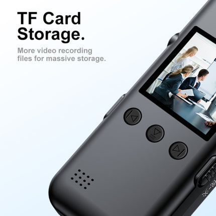 A82 IR Night Vision Rotating Lens 2K HD Video WiFi Recorder with Back Clip, A82