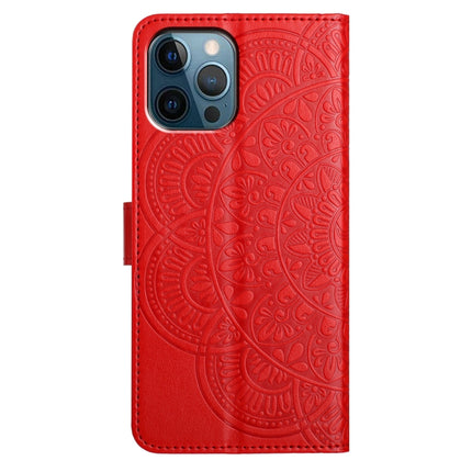 Flower Embossed Leather Phone Case, For iPhone 16 Pro, For iPhone 16 Plus, For iPhone 16