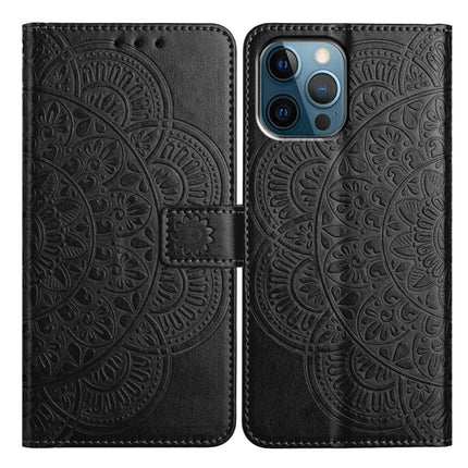 Flower Embossed Leather Phone Case, For iPhone 16 Pro, For iPhone 16 Plus, For iPhone 16