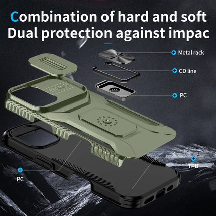 Sliding Camshield Holder Phone Case, For iPhone 16 Plus, For iPhone 16, For iPhone 11 Pro Max