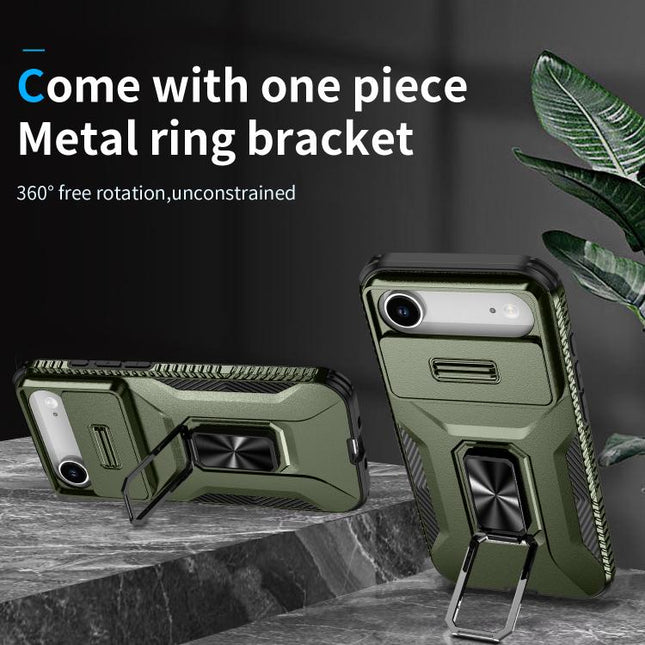 Sliding Camshield Holder Phone Case, For iPhone Air, For iPhone 16 Pro Max, For iPhone 16 Pro
