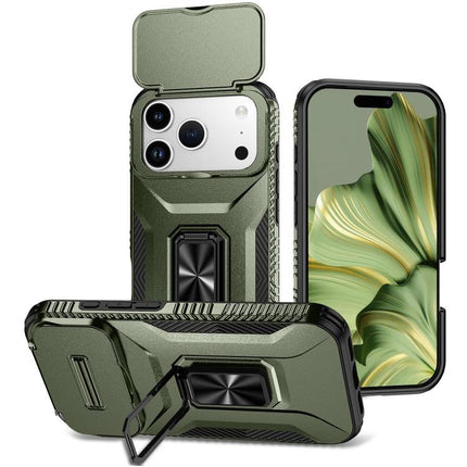 Sliding Camshield Holder Phone Case, For iPhone 18 Pro, For iPhone 18 Pro Max, For iPhone 17e / 16e