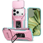 For iPhone 18 Pro Max / Grey Green + Pink