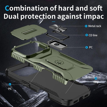 Sliding Camshield Holder Phone Case, For iPhone 18 Pro, For iPhone 18 Pro Max, For iPhone 17e / 16e