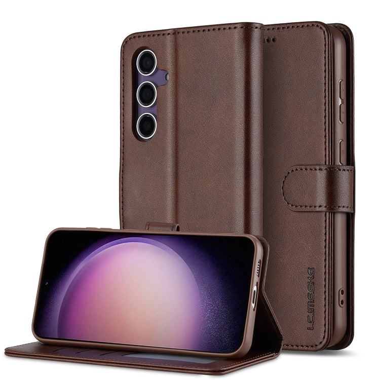LC.IMEEKE Calf Texture Leather Phone Case, For Samsung Galaxy A36 5G, For Samsung Galaxy A16 5G, For Samsung Galaxy A06 4G