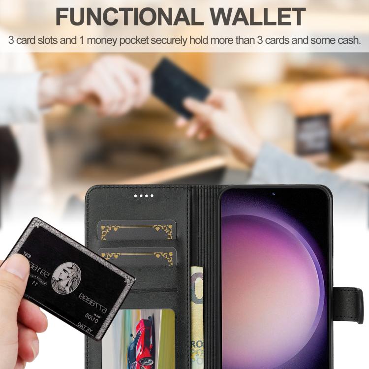 LC.IMEEKE Calf Texture Leather Phone Case, For Samsung Galaxy A36 5G, For Samsung Galaxy A16 5G, For Samsung Galaxy A06 4G