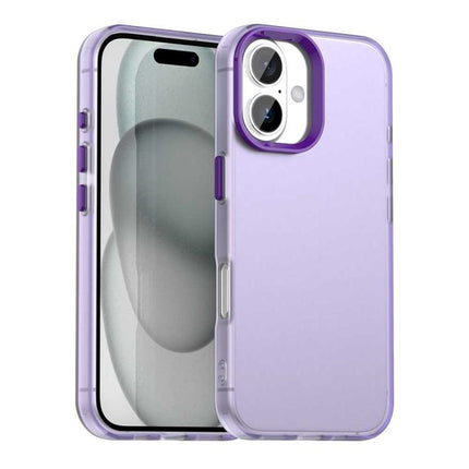 Candy PC Hybrid TPU Shockproof Phone Case, For iPhone 17 Pro Max, For iPhone 17 Pro, For iPhone 17