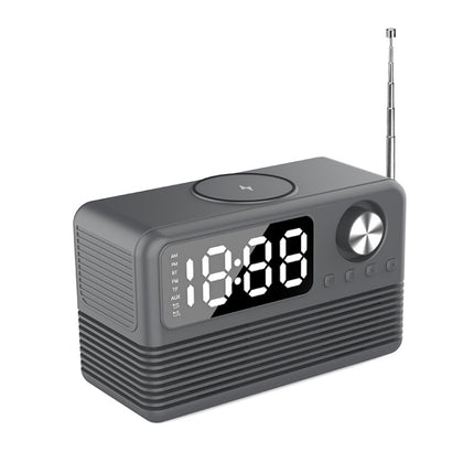 BT509 LED Bluetooth 5.3 Speaker Alarm Clock Music Display Radio