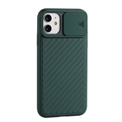 Sliding Camera Cover Design Twill Anti-Slip TPU Case, For iPhone 12 mini, For iPhone 12 / 12 Pro, For iPhone 12 Pro Max