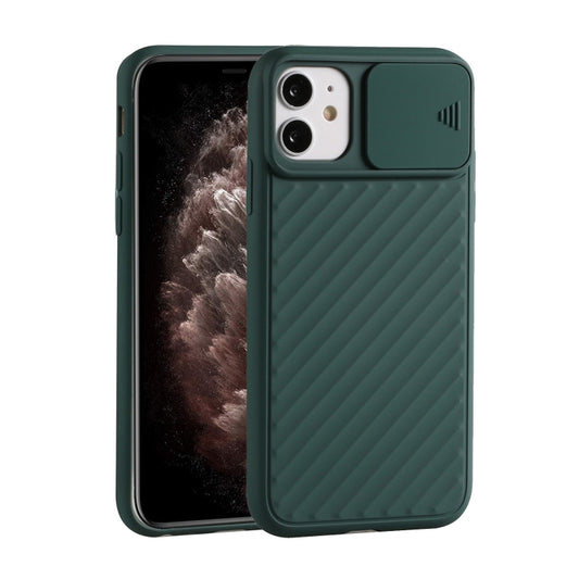 Funda de TPU antideslizante con diseño de cubierta de cámara deslizante, para iPhone 12 mini, para iPhone 12/12 Pro, para iPhone 12 Pro Max