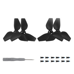 For DJI Neo Sunnylife 2016S Drone Color 3-Blade Propeller, 2 pairs