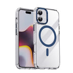 For iPhone 16 Plus / Clear Blue