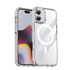 For iPhone 16 Plus / Clear Silver