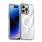 For iPhone 15 Pro Max / Clear Silver