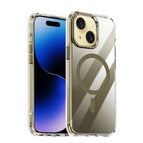 For iPhone 15 / Clear Gold