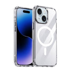 For iPhone 15 / Clear Silver
