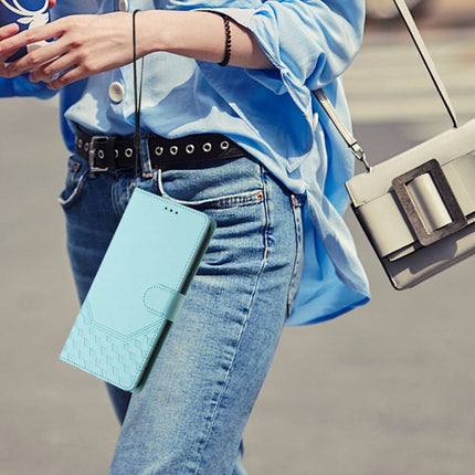 Honeycomb Embossing RFID Leather Phone Case, For iPhone 11 Pro Max, For iPhone 11, For iPhone 11 Pro, For iPhone X / XS