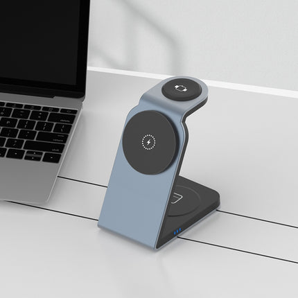 SW18 3 in 1 Metal Magnetic Wireless Charger