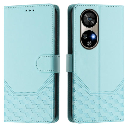Honeycomb Embossing RFID Leather Phone Case, For Ulefone Note 17 Pro, For Ulefone Note 18 Ultra, For Ulefone Note 14