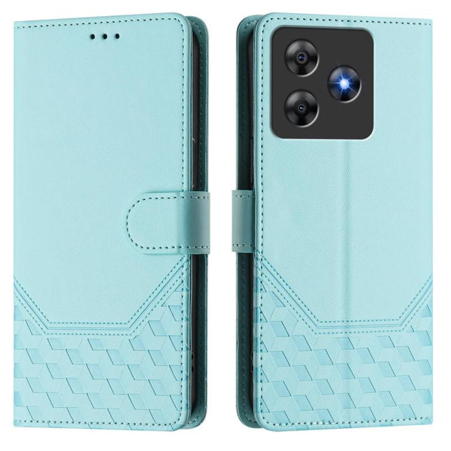 Honeycomb Embossing RFID Leather Phone Case, For Blackview Wave 8C, For Blackview Oscal Flat 2, For Blackview Oscal Modern 8 / Color 8, For Blackview Oscal Flat 1C