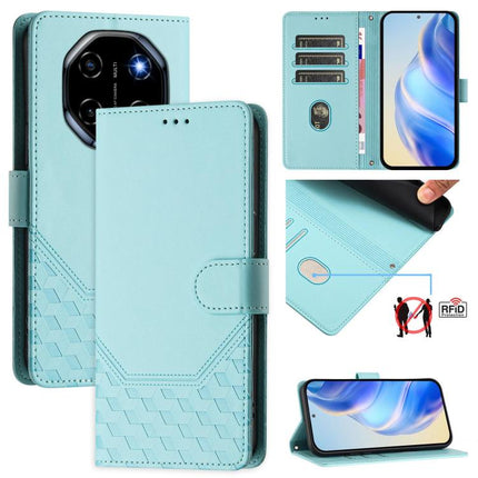 Honeycomb Embossing RFID Leather Phone Case, For Blackview Wave 7C, For Blackview Wave 10, For Blackview SHARK 6, For Blackview Oscal Tiger 13