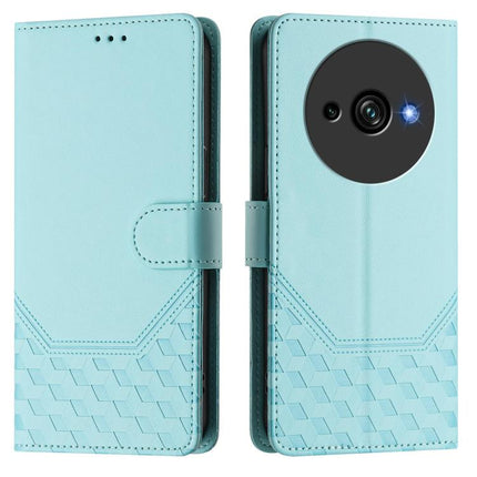 Honeycomb Embossing RFID Leather Phone Case, For Oukitel C59 / C59 Pro, For Oukitel C57s, For Oukitel C53, For Oukitel C50