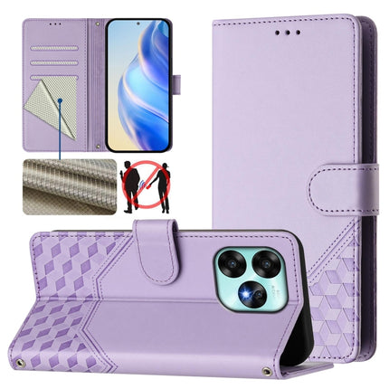 Honeycomb Embossing RFID Leather Phone Case, For Umidigi A15 / A15C / A15T, For Umidigi G9 5G, For Umidigi Bison X20, For Umidigi Power 7 / 7S