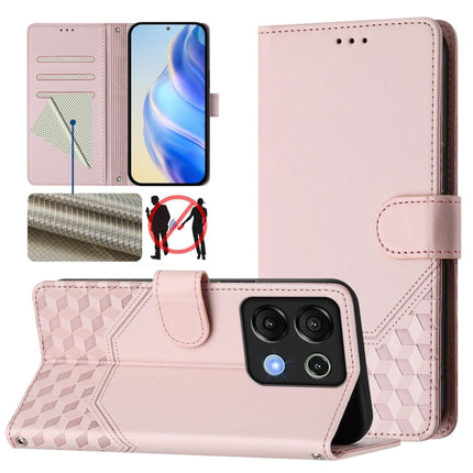 Honeycomb Embossing RFID Leather Phone Case, For Umidigi A15 / A15C / A15T, For Umidigi G9 5G, For Umidigi Bison X20, For Umidigi Power 7 / 7S