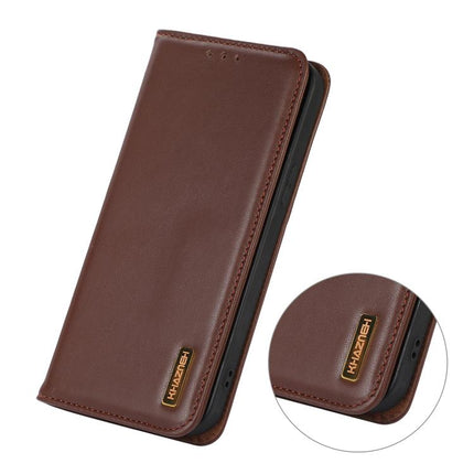 KHAZNEH Nappa Top Layer Cowhide Leather Phone Case, For Redmi Note 15 5G Global 164mm, For Redmi K90 Pro Max/Poco F8 Ultra, For Redmi Note 15 Pro 4G Global 163.2mm, For Redmi K90/Poco F8 Pro, For Redmi Note 15 Pro 5G Global 163.6mm, For Redmi 13X