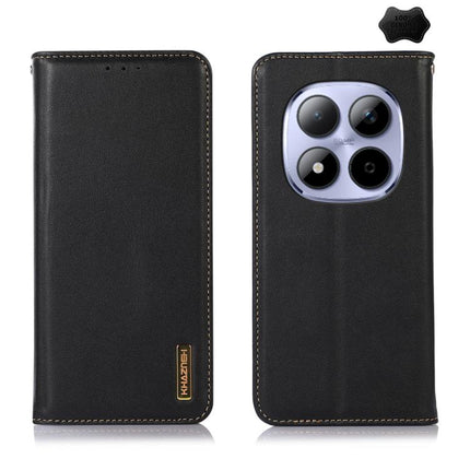 KHAZNEH Nappa Top Layer Cowhide Leather Phone Case, For Redmi Note 15 5G Global 164mm, For Redmi K90 Pro Max/Poco F8 Ultra, For Redmi Note 15 Pro 4G Global 163.2mm, For Redmi K90/Poco F8 Pro, For Redmi Note 15 Pro 5G Global 163.6mm, For Redmi 13X