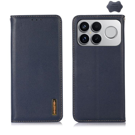 KHAZNEH Nappa Top Layer Cowhide Leather Phone Case, For Redmi Note 15 5G Global 164mm, For Redmi K90 Pro Max/Poco F8 Ultra, For Redmi Note 15 Pro 4G Global 163.2mm, For Redmi K90/Poco F8 Pro, For Redmi Note 15 Pro 5G Global 163.6mm, For Redmi 13X