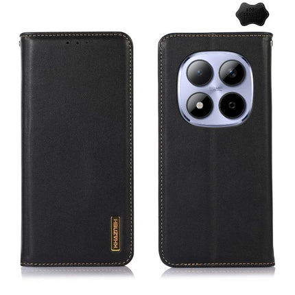 KHAZNEH Nappa Top Layer Cowhide Leather Phone Case, For Redmi Note 15 5G Global 164mm, For Redmi K90 Pro Max/Poco F8 Ultra, For Redmi Note 15 Pro 4G Global 163.2mm, For Redmi K90/Poco F8 Pro, For Redmi Note 15 Pro 5G Global 163.6mm, For Redmi 13X