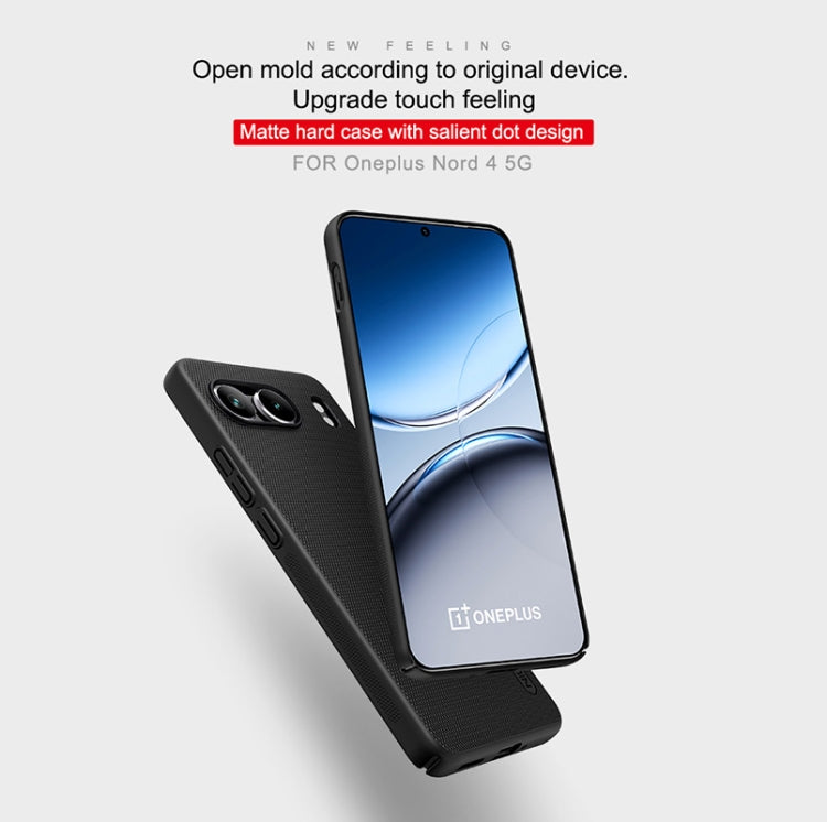 NILLKIN Frosted PC Phone Case, For OnePlus Nord 4 5G