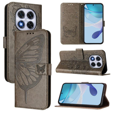 Embossed Butterfly Leather Phone Case, For Xiaomi 15S Pro 5G, For Xiaomi Poco M7 5G / C75 4G, For Xiaomi Poco X7