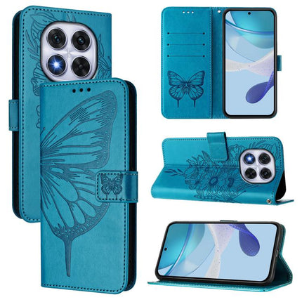 Embossed Butterfly Leather Phone Case, For Xiaomi 15S Pro 5G, For Xiaomi Poco M7 5G / C75 4G, For Xiaomi Poco X7