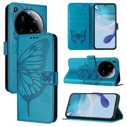 Embossed Butterfly Leather Phone Case, For Xiaomi 15 Ultra, For Xiaomi Poco X7 Pro, For Xiaomi Poco M7 Pro 5G Global